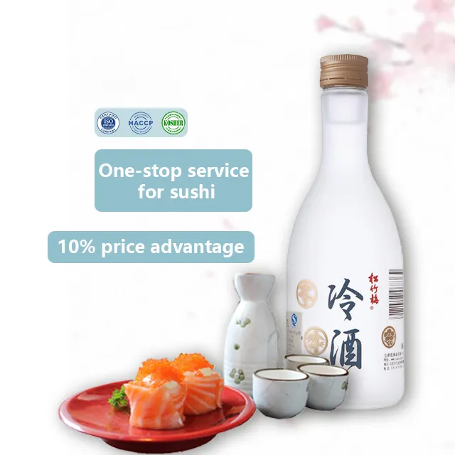 Nuevo patrón apanese Anese apvino sake 750ml 720ml 1.8L supermercado