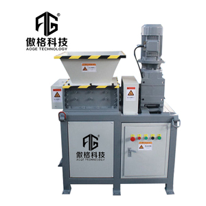 Plastic Recycling Crushed Machine Industrial Waste Mini Single Shaft Shredder Machine Pet Bottle Crusher Machine 1 Set