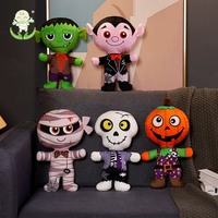 Halloween transfrontalier Halloween drôle poupée citrouille vampire crâne en peluche jouet poulet ornements