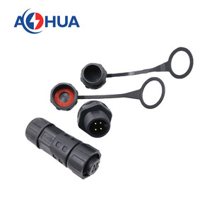 Высококачественный 2 ~ 8Pin Электрический разъем печатной платы разъем M12 штекер с гнездовой панелью нейлоновый штекер слабый ток светодиодный проводной разъем - Product Image 5