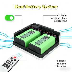 Robot de nettoyage de panneaux solaires de type à suivi pour centrale photovoltaïque, haute capacité et fonctionnement à distance - Product Image 2