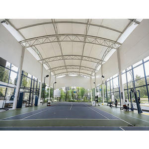 หลังคาคลุมสนามกีฬาแบบเมมเบรนฉนวนกันความร้อนพร้อมประสิทธิภาพการรักษาอุณหภูมิสำหรับสนามเทนนิสในภูมิอากาศหนาวเย็น - Product Image 4