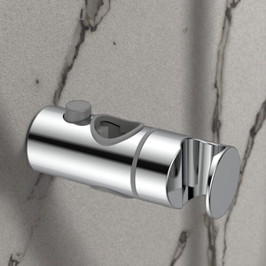 Chrome Plated ABS Plastic Bathroom Faucet Accessory Handheld Modern <strong>Shower</strong> <strong>Head</strong> <strong>Bracket</strong> Wall Mount <strong>Bracket</strong> for Hotels Adjustable - Product Image 1