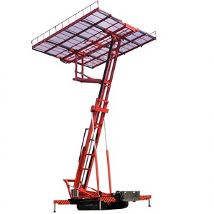 Plataforma Aérea Tipo Crawler con Sistema de Elevación Hidráulico a Control Remoto, con Longitud de Plataforma de 12 m, para Uso en Construcción Industrial - Product Image 1