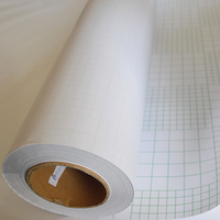 Feuilles de vinyle adhésif PVC gris brillant auto-adhésif haute adhérence NCF résistant aux UV