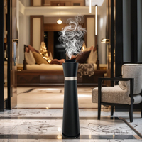 Diffuseur de parfum intelligent pour hôtel de luxe, à deux fluides, avec éclairage LED, capacité de 1000 ml, sans eau, avec télécommande Wi-Fi