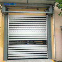 YUOU porte industrielle enroulable rapide spirale alu, dure, auto, sécurité