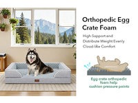Lit pour chien personnalisé, mignon et solide, en velours arctique, imperméable, orthopédique, avec housse amovible, antidérapant, en mousse à mémoire de forme, vente en gros OEM