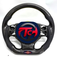 Volant de course en fibre de carbone pour Lexus IS300 IS350 IS500 GS300 GS350 GSF RCF LC500, design entièrement en carbone