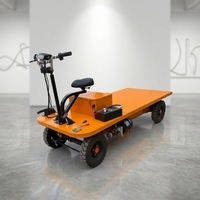 Plateforme élévatrice électrique pour batteries de véhicules électriques, chariot mobile de levage de moteurs pour le retrait et l'installation de batteries