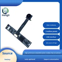 Module de caméra détachable sans pilote avec interface USB, puce IMX363, 1,2 million de pixels, vidéoconférence 4K HD, vision nocturne, manuel