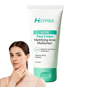 Crème <span class=keywords><strong>hydratante</strong></span> anti-acné OEM à l'acide salicylique pour resserrer les pores, matifier, hydrater les peaux sensibles et améliorer la texture de la peau - Product Image 1