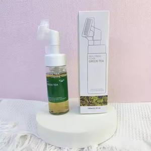 Dr.<span class=keywords><strong>ALE</strong></span> Nature Cleansing Mousse Eliminar maquillaje Hidratante Lavado DE CARA Cepillo de espuma de té verde Limpiador facial - Product Image 4