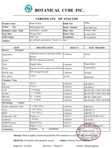 B.C.I. integratore reishi fungo estratto Capsule 30% polisaccaridi polvere di Reishi fungo essiccato caffè - Product Image 3