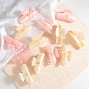 Chaud élégant élégant Durable Durable accessoire <span class=keywords><strong>de</strong></span> coiffure mode rose lettre pinces à cheveux grande griffe <span class=keywords><strong>de</strong></span> cheveux pour <span class=keywords><strong>les</strong></span> femmes - Product Image 5