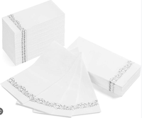 Offre Spéciale Serviette Airlaid Serviettes Personnalisées Avec Logo Serviettes De Dîner Papier De Soie