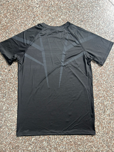 Camiseta Deportiva Estampada para Hombre, Ajustada, de Secado Rápido, Transpirable, Elástica, con Cuello Redondo y Manga Corta - Product Image 5