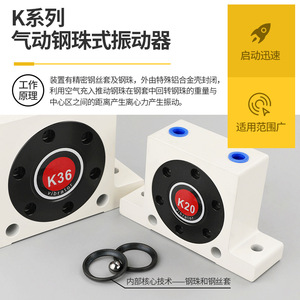 เครื่องสั่นลม Ruilang Pneumatics รุ่น GT10 GT25 GT36 ทำจากสแตนเลส สำหรับงานอุตสาหกรรม ใช้กับกรวยป้อนวัสดุ - Product Image 4