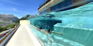 Akuarium kaca plexy grosir akuarium silinder akrilik besar lembar akrilik tangki ikan persegi panjang melengkung - Product Image 5