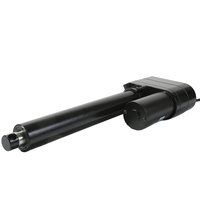 Actionneur linéaire JDR 24V 4000N course 1000mm avec capteur Hall IP66, économique pour antenne satellite usage intensif