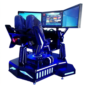 Simulateur de voiture VR d'intérieur, jeu sportif avec cinéma à 360 degrés pour utilisation en arcade, 1-2 joueurs, certifié CE - Product Image 1