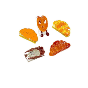 Fermaglio per capelli Bread Clip da 8 cm con design a forma di pane per donne e ragazze - Product Image 1