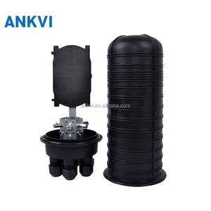 กล่องต่อสายไฟเบอร์ออปติก 96 คอร์ 3 เข้า 3 ออก รุ่น XRT-MS-003 แบบโดมแนวตั้ง กล่องเชื่อมสายใยแก้วนำแสง IP65 PP ปิดผนึกแบบกลไก - Product Image 3