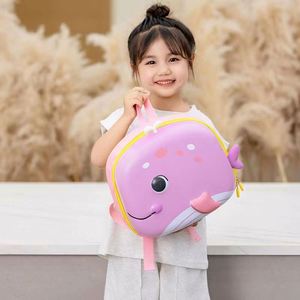 Wholesale Kids Hard Shell <b>Backpack</b> Mochila De Bebe Cute 3d Dolphin Cartoon School Bags for <b>Children</b> - Product Image 1