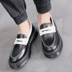 Chaussures basses style britannique avec surpiqûres, modèle Le Fu, pour couples, automne/printemps, mode décontractée, respirantes et confortables pour l'extérieur - Product Image 6