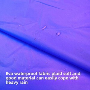 Impermeable Portátil para Senderismo, Grueso, Desechable, de EVA, Anti-Tormenta, para Adultos y Niños, Capa de Lluvia para Viajes al Aire Libre - Product Image 2