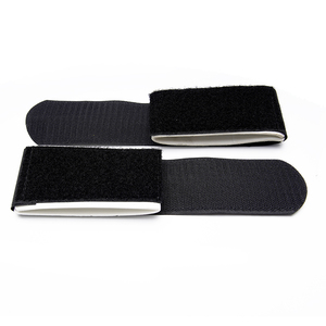 Bastón de esquí ajustable de alta calidad personalizado, portaesquís de mano para hombro, correas con asa de pestañas, cinta de gancho y bucle - Product Image 6
