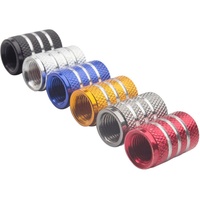 Cache-valve de vélo en alliage d'aluminium, cache-valve AV, cache-valve de pneu de voiture et de camion, cache-poussière pour tube de pneu, accessoires de vélo