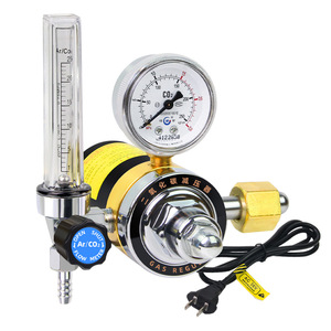 CO2 Pressure Regulator 25MPa With Flow Meter For MIG MAG Welding Machine - Product Image 1