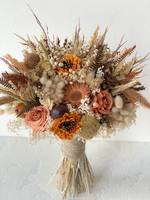 Pedagang Grosir Bunga Kering Bunga Kering/awetan Tanaman Pernikahan/Buket Bunga Rumput Pampas Kering Kecil Hadiah Hari Ibu