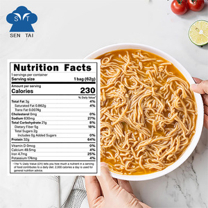 Fideos instantáneos asiáticos saludables, sabor a carne picante, Vegano, secado al aire, ramen de alta proteína con paquete de <span class=keywords><strong>salsa</strong></span> - Product Image 5