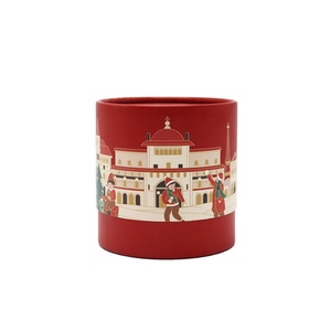 Biodegradable Customized Soy Ink Printing <b>Round</b> Cylinder <b>Box</b> Paper Tube Packaging for Christmas <b>Gift</b> Candy Chocolates Candle - Product Image 2