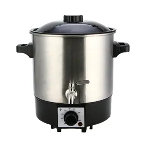 9L candle wax melter pot candle making machine stainless steel electric wax melter for sale