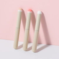 Crayon à lèvres, rouge à lèvres, correcteur, baume à lèvres, mini pinceau de maquillage portable pour fille avec manche