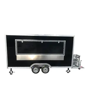 TUNE Mobile Pop Up Food Trailer Cart Caravan Kitchen Food Truck for Popsicle in Romania for Sale