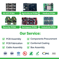Servicio Integral de Fabricación de PCB, Ensamblaje de Componentes, Producción de Placas de Circuito PCBA, OEM FR-4 HASL/OSP, Pruebas AOI 100%