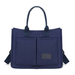 แฟชั่นใหม่กระเป๋าสตรีกระเป๋าผ้าใบย้อนยุคกระเป๋าสะพายไหล่เดียวกระเป๋าโท้ทออลอินวันกระเป๋าถือลำลองน้ำหนักเบาป้องกันรอยขีดข่วน - Product Image 5