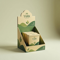 Boîtes de présentation de comptoir de vente au détail pliables Boîte en carton pour l'emballage de bar Bonbons Chocolat Biscuits Boîte de présentation