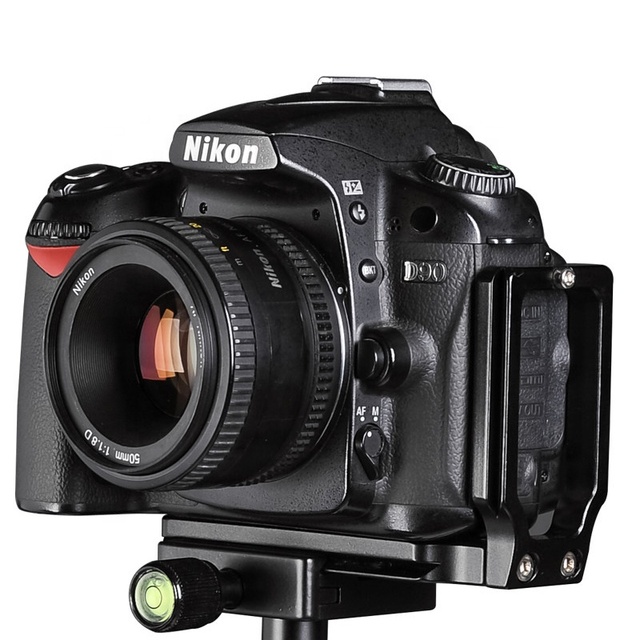 Camera L-Bracket Vertical Horizontal Switching Tripod Head Quick Release Plate Compatible with Arca Swiss