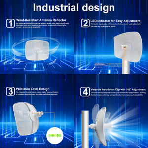 15-20km wifi truyền kuwfi o8 300Mbps 5.8G 26dbi Antenna cầu không dây khoảng cách điểm đến đa điểm truy cập CPE cầu - Product Image 5