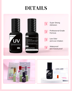 <span class=keywords><strong>Pegamento</strong></span> para Extensión de Pestañas LavaLash Profesional, Resistente al Agua y a los Rayos UV, <span class=keywords><strong>Pegamento</strong></span> Coreano de Fijación Fuerte para Lifting de Pestañas - Product Image 3