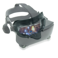 Accessoires de couverture de nez en matériau souple EVA à montage d'interface faciale confortable, respirant et facile à installer pour Valve Index vr