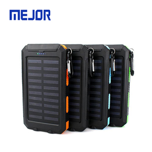 Banco <span class=keywords><strong>de</strong></span> Energía Solar Mejorado <span class=keywords><strong>de</strong></span> 20000mAh, Batería Externa Portátil, Cargador <span class=keywords><strong>de</strong></span> Emergencia para Viajes al Aire Libre - Product Image 2