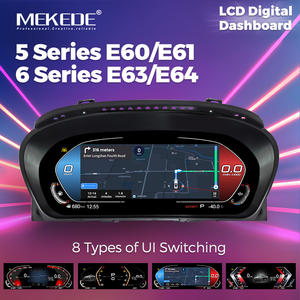 Tableau de bord LCD 12,3 pouces, compteur automatique, navigation sans fil CP Map pour <span class=keywords><strong>BMW</strong></span> <span class=keywords><strong>E60</strong></span>/E61/E63/E64 2003-2009 pour système CIC <span class=keywords><strong>CCC</strong></span>, prise en charge HUD - Product Image 5