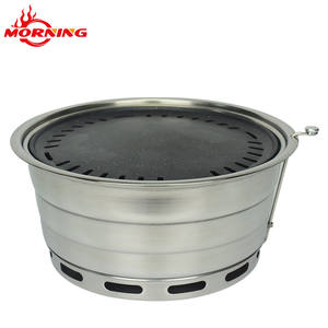 Parrilla de Carbón Coreana para Mesa de Restaurante, Barbacoa de Carbón, Parrilla Coreana para Restaurantes - Product Image 3