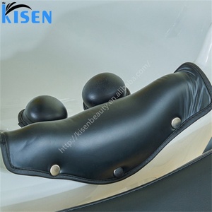 Sillón Eléctrico para Lavado de Cabello Kisen, MOQ 1, Ajustable y Personalizado con Lavabo de Cerámica para Salón, Barbería, Clínica - Product Image 3